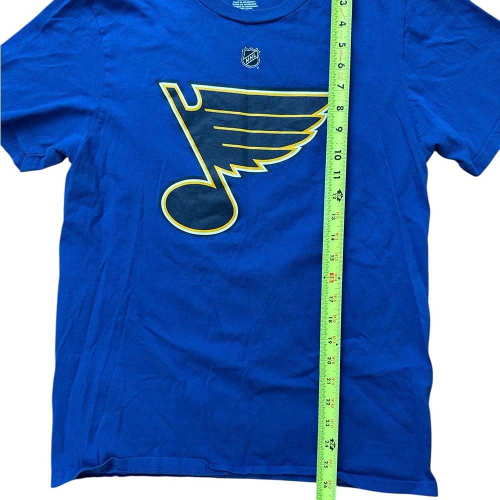St Louis Blues Ryan Reaves #75 Women’s T-Shirt Size Medium Reebok NHL Blues - Picture 4 of 7